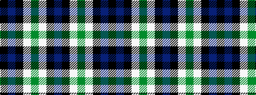 idealised woven sample of pattern BKWGWKBK