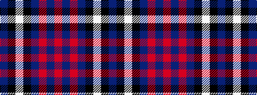 idealised woven sample of pattern BKWKBRBR