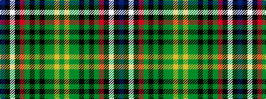 idealised woven sample of pattern BKWKRGKGKGGYG