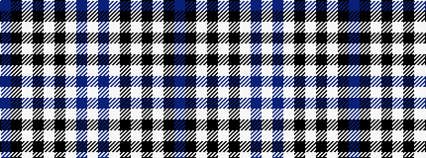 idealised woven sample of pattern BKWKWKWBW