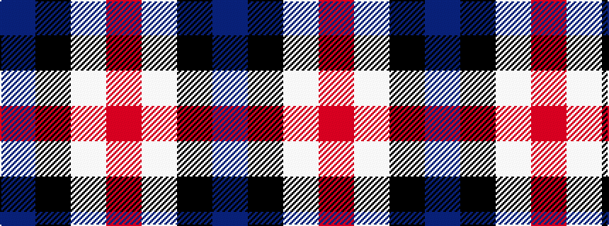 idealised woven sample of pattern BKWR