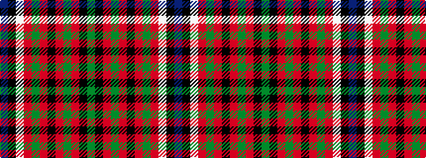 idealised woven sample of pattern BKWRGRKRGRKG
