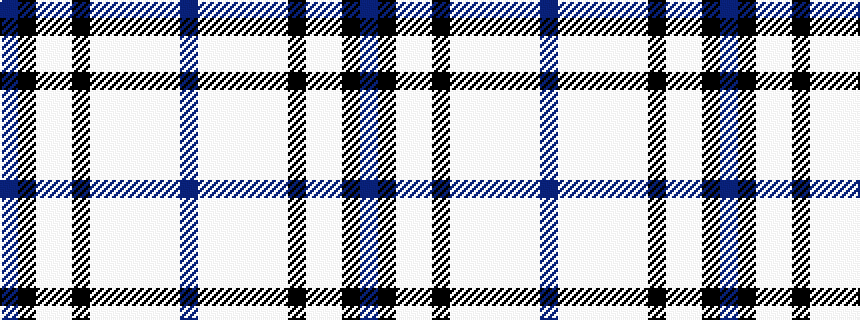 idealised woven sample of pattern BKWWKWWWWWB