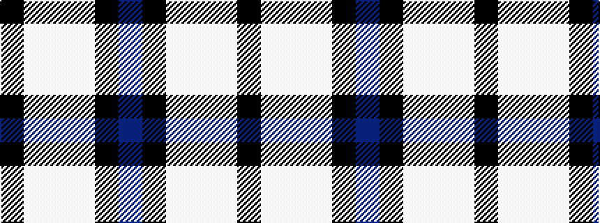 idealised woven sample of pattern BKWWWK