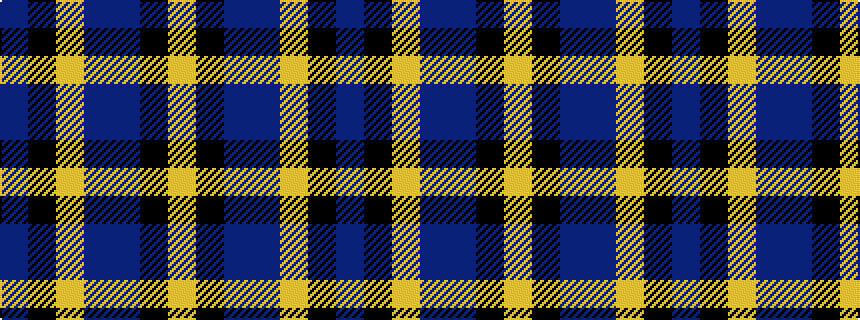 idealised woven sample of pattern BKYBBKY