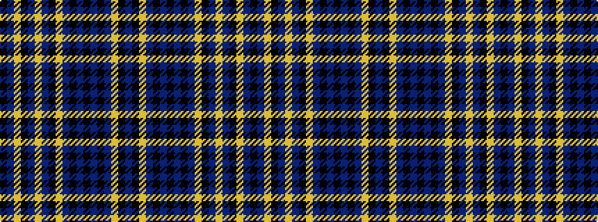 idealised woven sample of pattern BKYBKBKBKBYKBYBKYBK