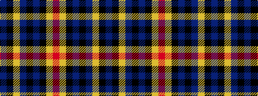 idealised woven sample of pattern BKYBKBKYR