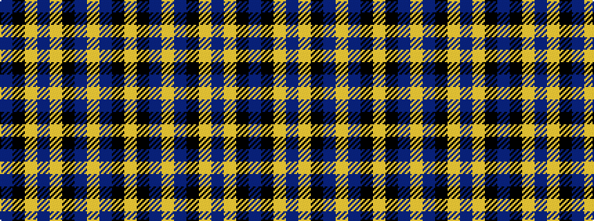 idealised woven sample of pattern BKYBYKBYBKY