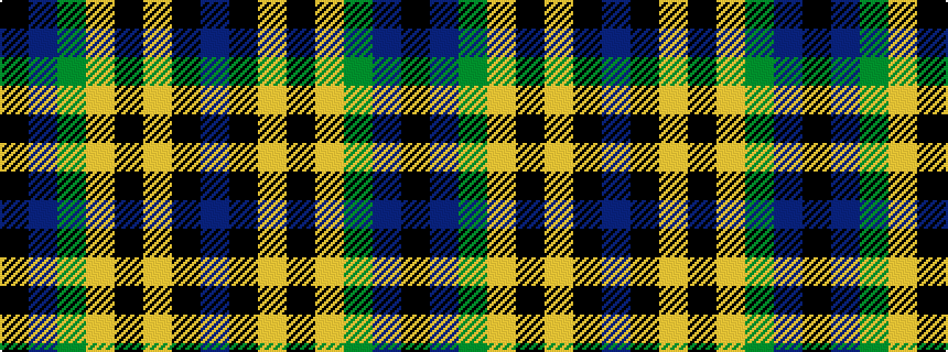 idealised woven sample of pattern BKYKYGBK