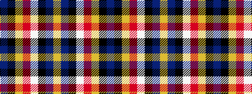 idealised woven sample of pattern BKYRWKBY