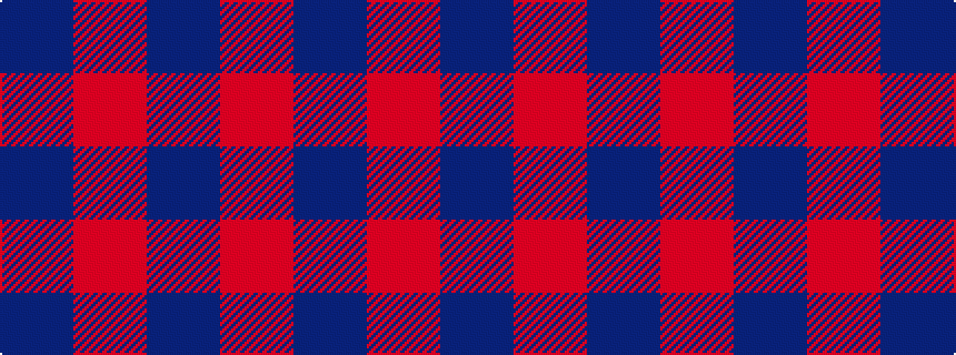 idealised woven sample of pattern BRB