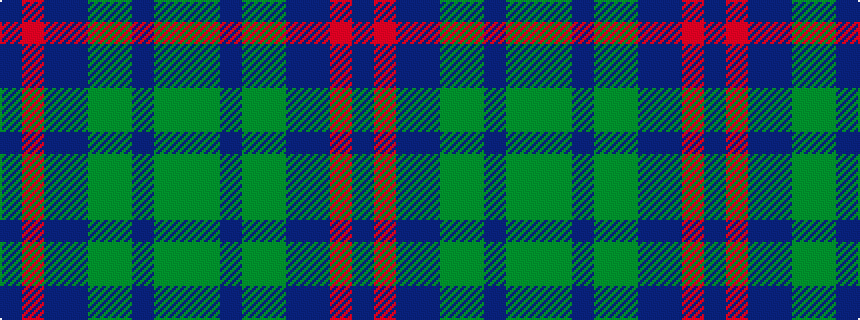 idealised woven sample of pattern BRBBGGBGG