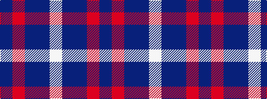 idealised woven sample of pattern BRBBW