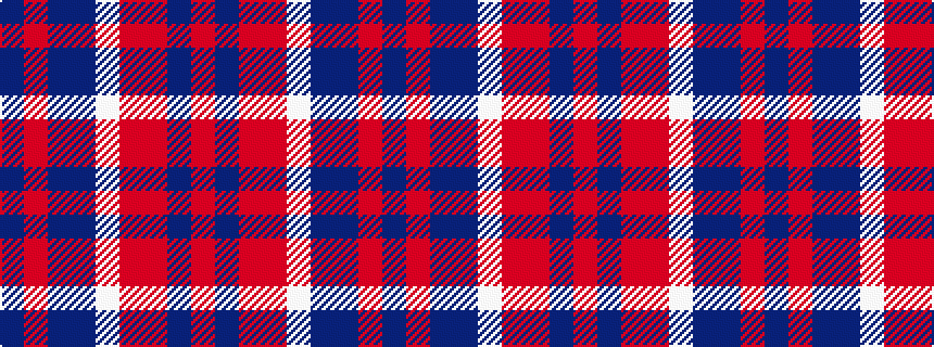 idealised woven sample of pattern BRBBWRRBR