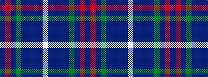 idealised woven sample of pattern BRBGBBBBW