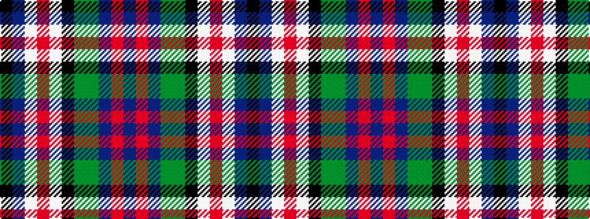idealised woven sample of pattern BRBGGKWRWBK