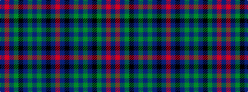 idealised woven sample of pattern BRBGKBGBGBKBR