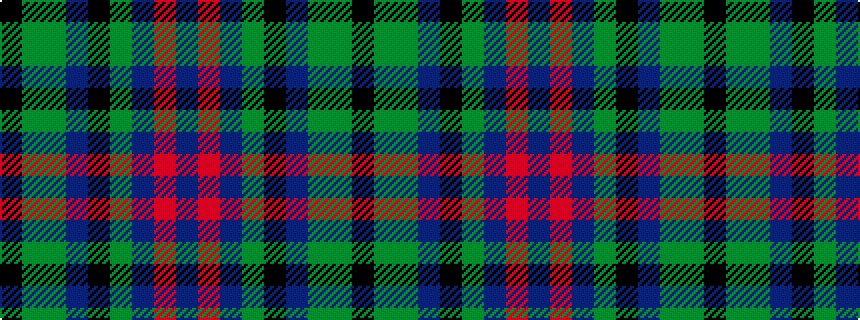 idealised woven sample of pattern BRBGKBGGK
