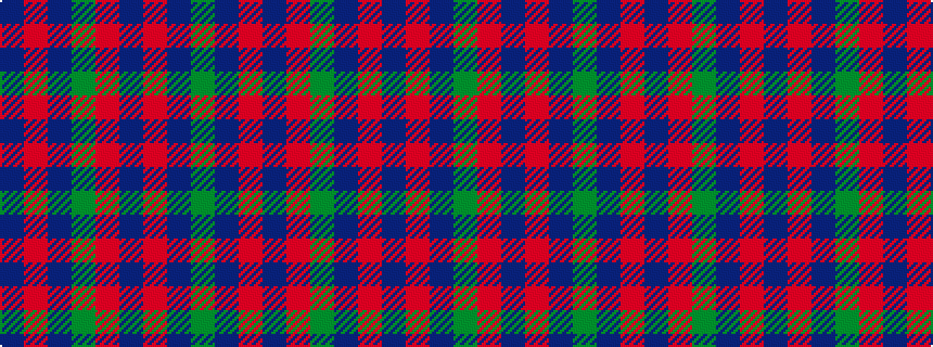 idealised woven sample of pattern BRBGRBRBG
