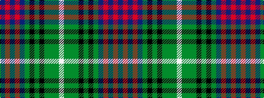 idealised woven sample of pattern BRBRBGKGKGGGW