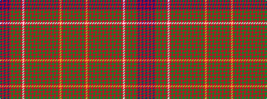 idealised woven sample of pattern BRBRBRGRGRGRWRGRGRGRGRGRGRGRGRGRYRGRGRGR