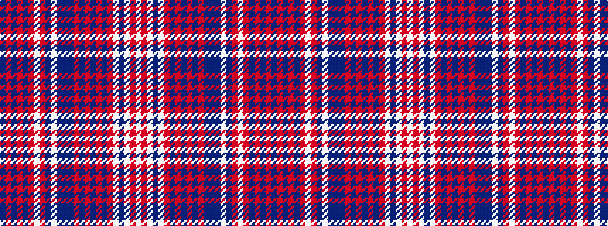 idealised woven sample of pattern BRBRBRWRBWBBBRBRBRBRWBWRW