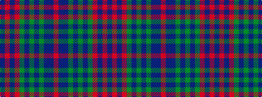 idealised woven sample of pattern BRBRGBGBGBBR