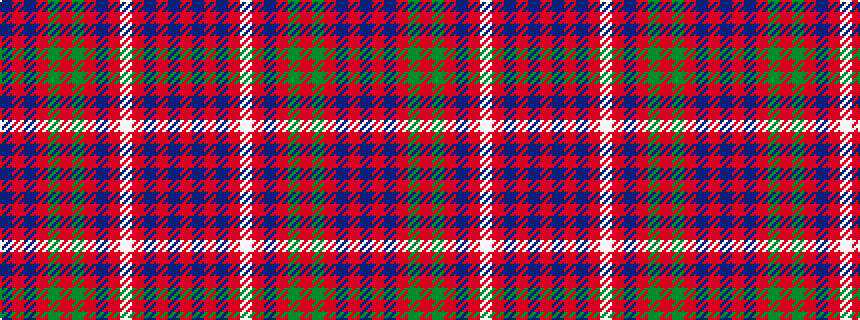 idealised woven sample of pattern BRBRGRGRBRWRBRBR