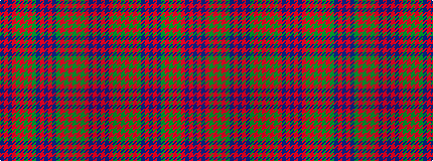 idealised woven sample of pattern BRBRGRGRGBRBRBGRGRGRGRBRB