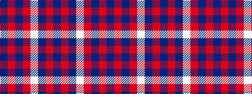 idealised woven sample of pattern BRBRWBRB