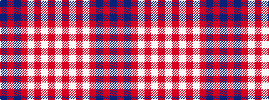 idealised woven sample of pattern BRBRWRWRW