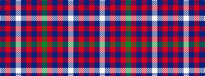 idealised woven sample of pattern BRBWBRBRG