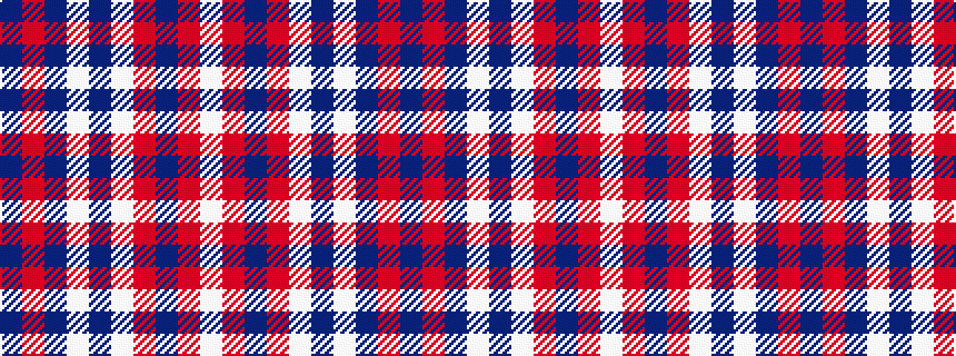 idealised woven sample of pattern BRBWBWRBRW