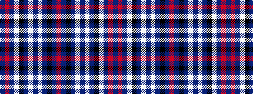 idealised woven sample of pattern BRBWKBWBWBKBR