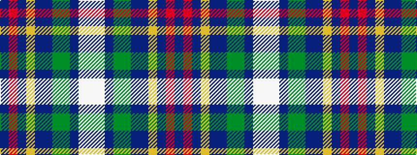idealised woven sample of pattern BRBYBBGGBWW