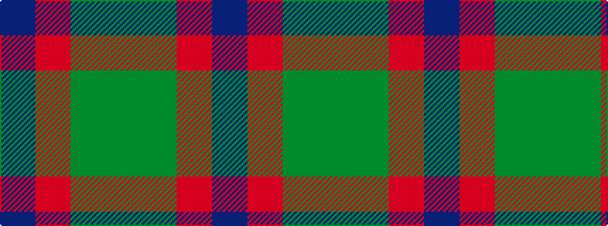 idealised woven sample of pattern BRGG