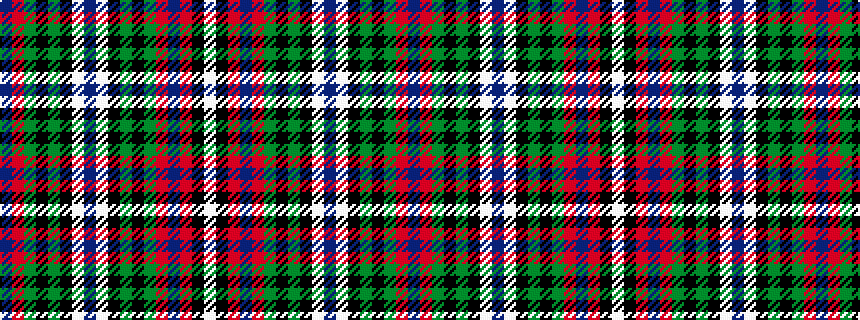 idealised woven sample of pattern BRGKGKWBWKGKGRBRKW