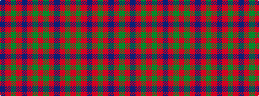 idealised woven sample of pattern BRGRBRGRGRB