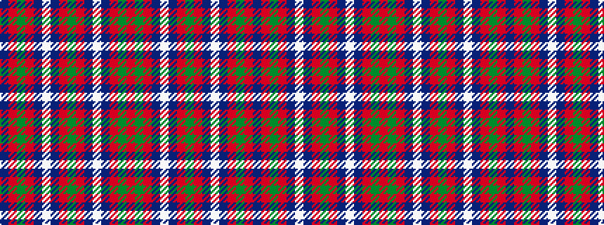 idealised woven sample of pattern BRGRBWBRGRBWBRGR