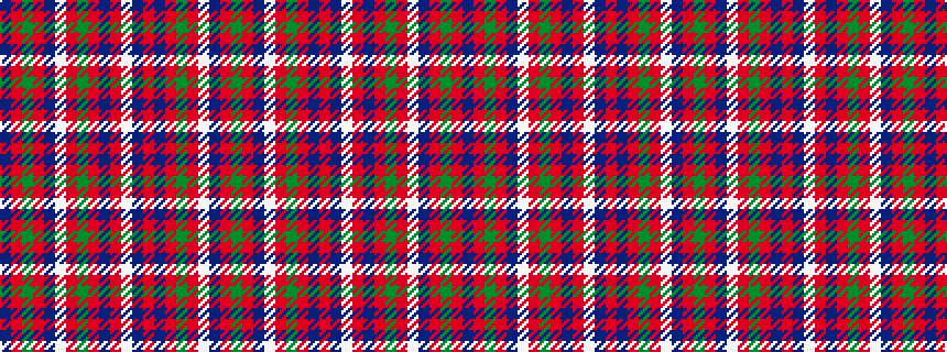 idealised woven sample of pattern BRGRBWRGRBRWBRBRGRWBRG
