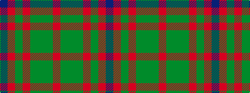 idealised woven sample of pattern BRGRGGGR