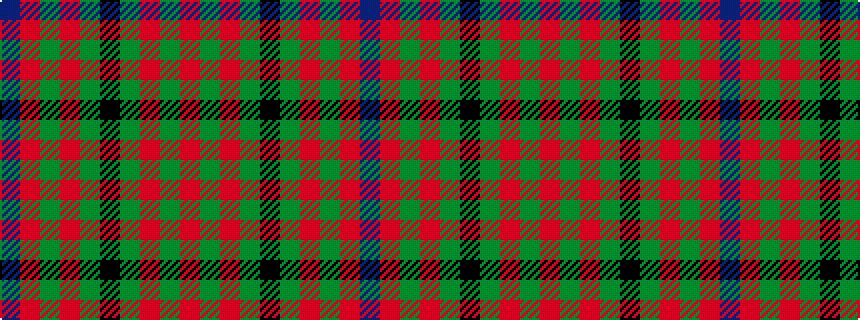 idealised woven sample of pattern BRGRGKGRGR