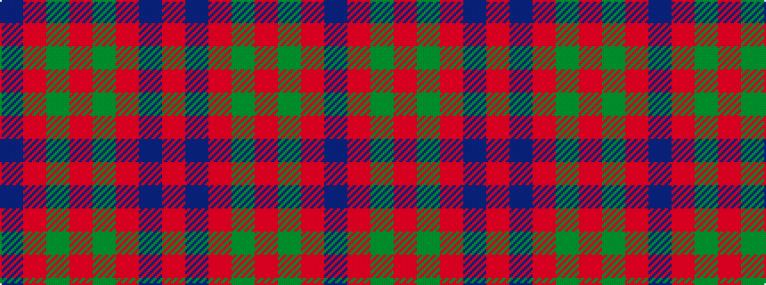 idealised woven sample of pattern BRGRGRBR