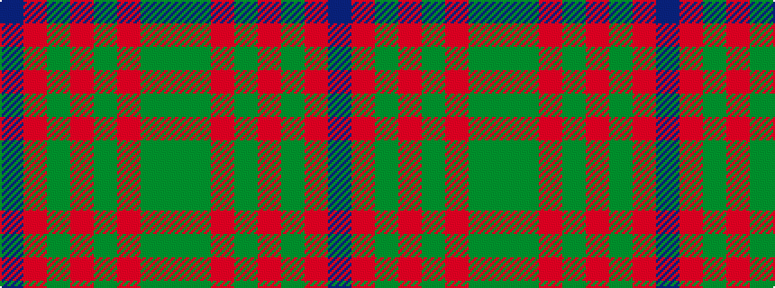 idealised woven sample of pattern BRGRGRGG