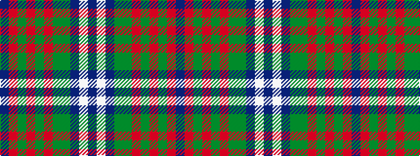 idealised woven sample of pattern BRGRGRGGBWB