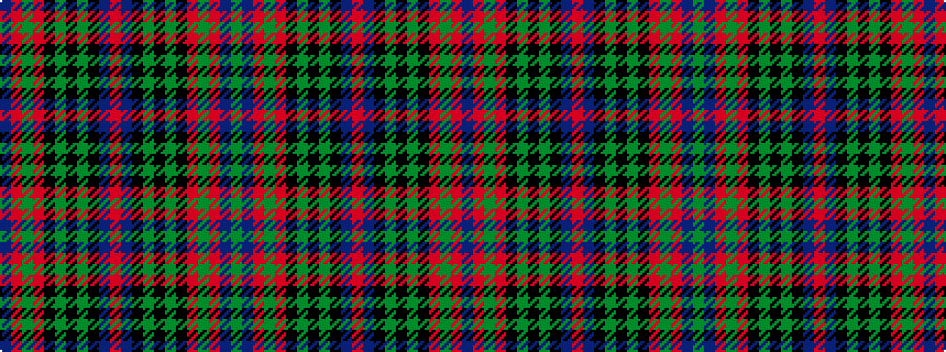 idealised woven sample of pattern BRGRKGKGKBRBKGKGKRGRBG