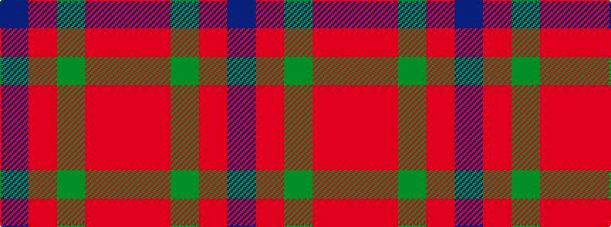 idealised woven sample of pattern BRGRR