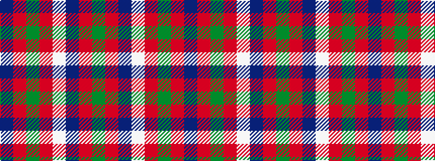 idealised woven sample of pattern BRGRWBRG