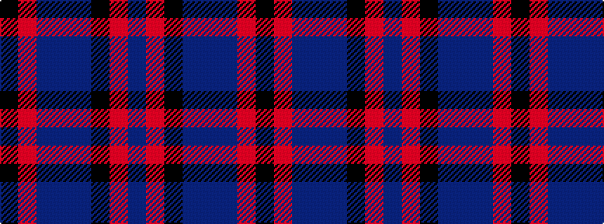 idealised woven sample of pattern BRKBBBRK