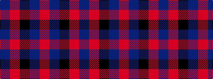 idealised woven sample of pattern BRKBR